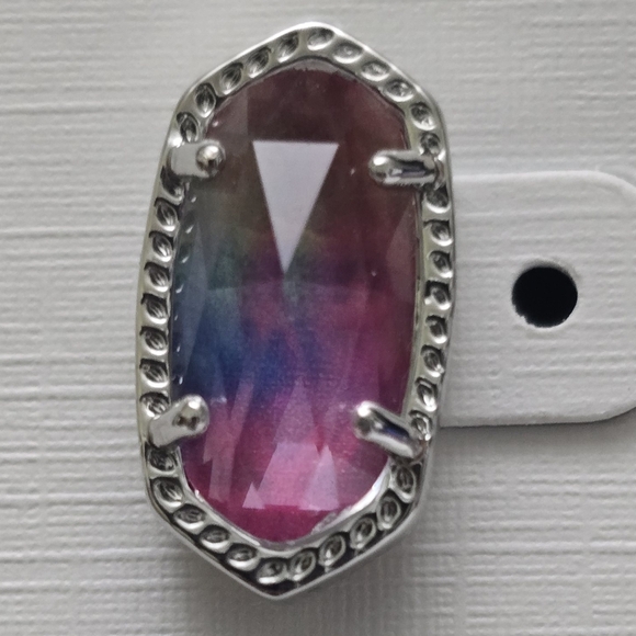 Kendra Scott Ellie Watercolor Stud Earrings - Picture 2 of 3